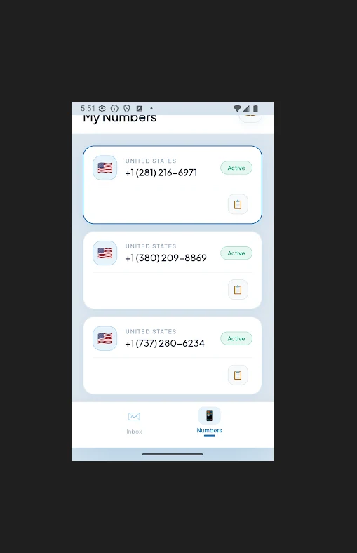 رقم أمريكي للواتس مع الكود screenshot