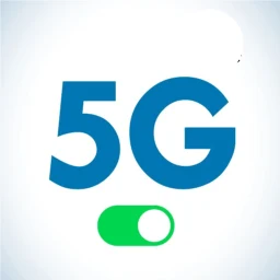 仅限 5g lte: 网络分析仪 图标